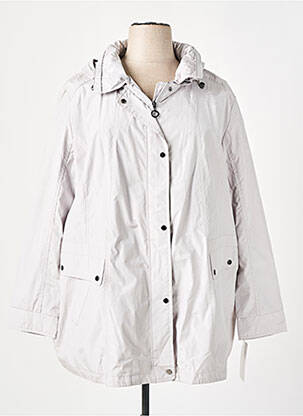 Parka gris EL INTERNATIONALE pour femme