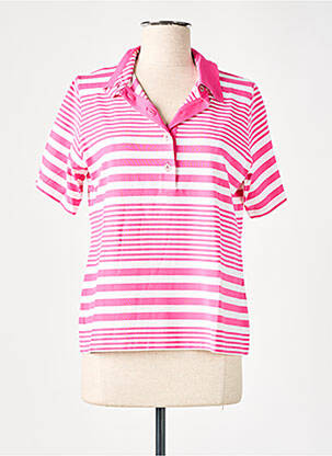 Polo rose THOMAS RABE pour femme