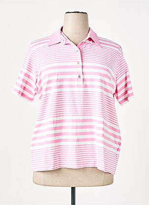 Polo rose THOMAS RABE pour femme