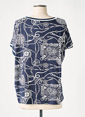 T-shirt bleu CHRISTINE LAURE pour femme seconde vue