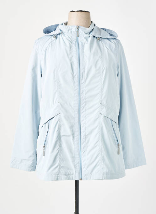 Parka bleu EL INTERNATIONALE pour femme