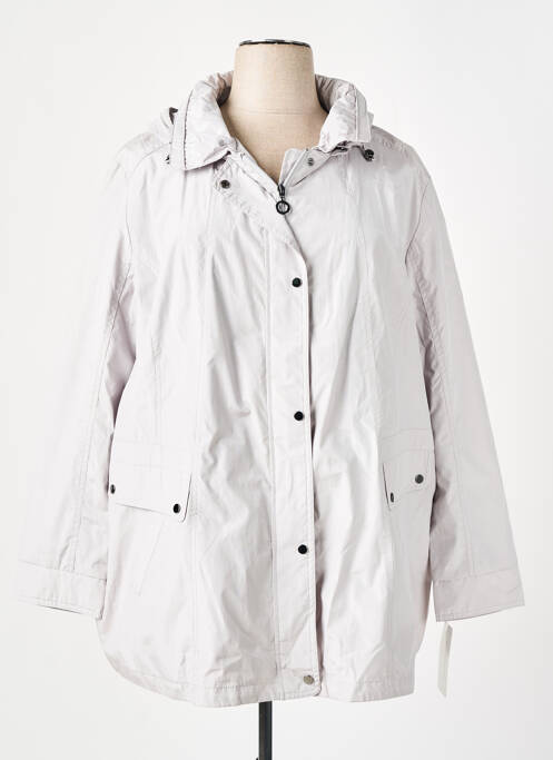 Parka gris EL INTERNATIONALE pour femme