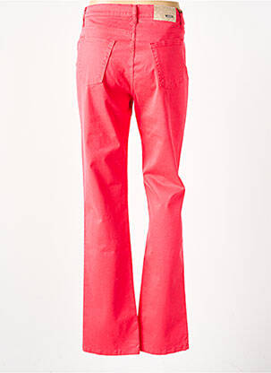 Pantalon slim poches rouge CRN-F3 femme