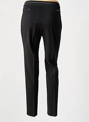 Pantalon slim taille normale taille normale noir CHRISTINE LAURE femme