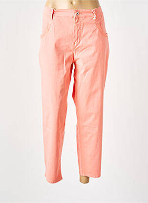 Pantalon slim poches orange ANNA MONTANA femme