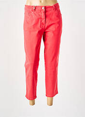 Pantalon 7/8 rouge ANNA MONTANA pour femme seconde vue