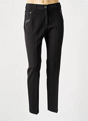 Pantalon slim noir CHRISTINE LAURE pour femme seconde vue