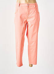 Pantalon slim orange ANNA MONTANA pour femme seconde vue