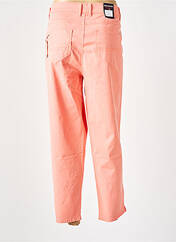 Pantalon slim orange ANNA MONTANA pour femme seconde vue