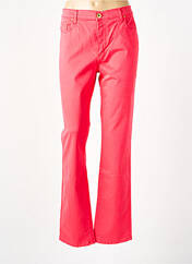 Pantalon slim rouge CRN-F3 pour femme seconde vue