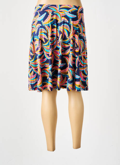 Jupe mi-longue bleu SURKANA pour femme