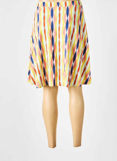 Jupe mi-longue jaune PRINCESSE NOMADE pour femme