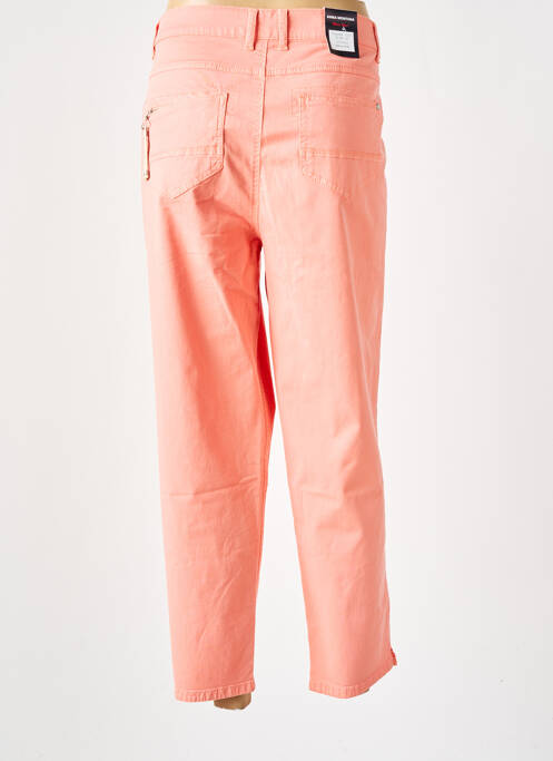 Pantalon slim orange ANNA MONTANA pour femme