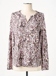 Blouse manches longues manches longues marron THOMAS RABE femme