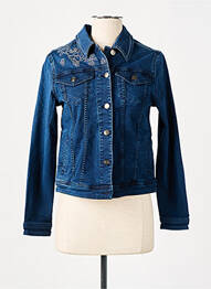 Veste casual poches bleu MERI & ESCA femme