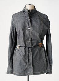 Veste casual poches gris REVER MILE femme