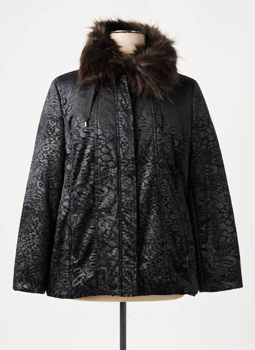 Parka noir REVER MILE pour femme