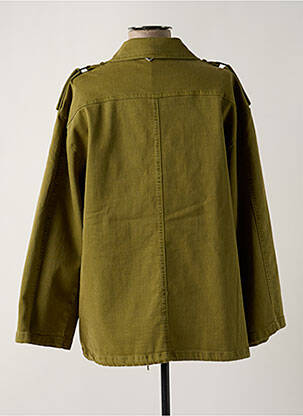 Veste casual coupe droite vert PLEASE femme