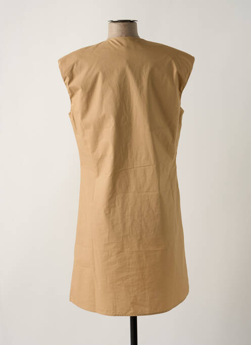 Robe courte beige IMPERIAL pour femme