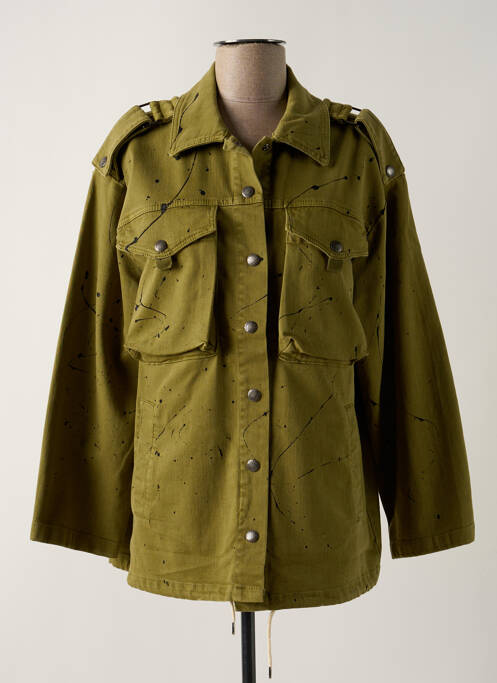 Veste casual vert PLEASE pour femme