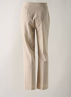 Pantalon droit coupe carotte taille normale beige IMPERIAL femme