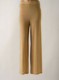 Pantalon droit stretch taille normale marron PLEASE femme