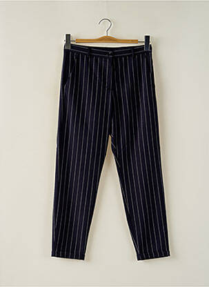 Pantalon chino tissage popeline taille normale bleu IMPERIAL femme
