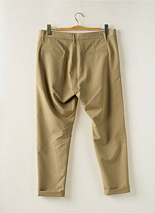 Pantalon chino tissage popeline taille normale beige IMPERIAL femme