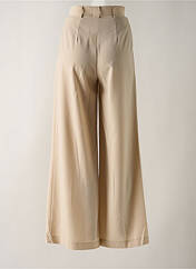 Pantalon large beige PLEASE pour femme seconde vue