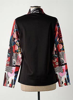 Veste casual coupe cintrée noir KALISSON femme