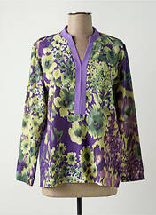 Blouse violet UNICA PLUS pour femme seconde vue