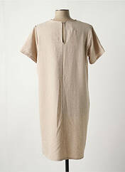 Robe mi-longue beige UNICA PLUS pour femme seconde vue