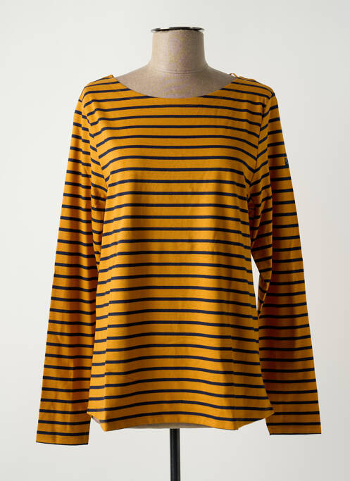 T-shirt jaune ELLE EST OU LA MER pour femme