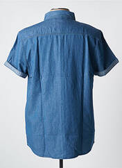 Chemise manches courtes bleu ELLE EST OU LA MER pour homme seconde vue