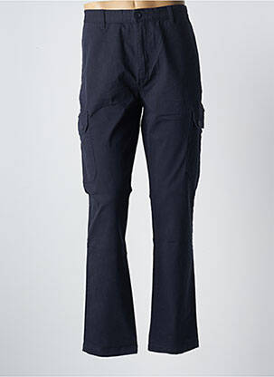 Pantalon cargo bleu ELLE EST OU LA MER pour homme