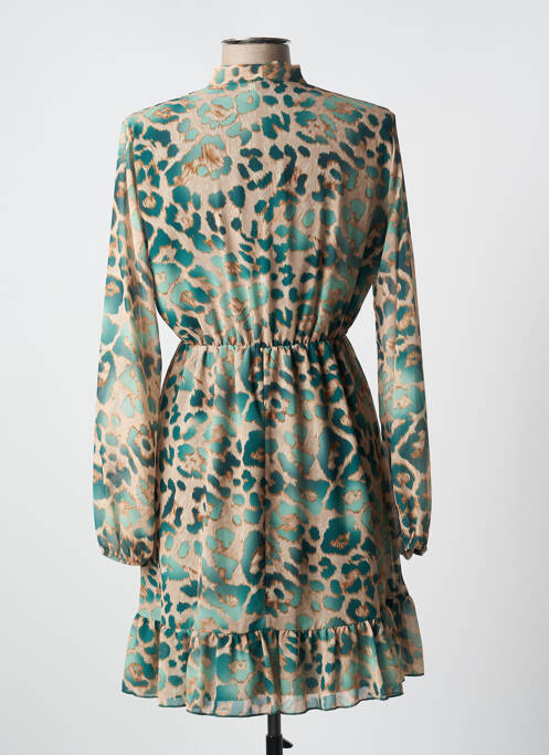 Robe mi-longue vert EGO pour femme