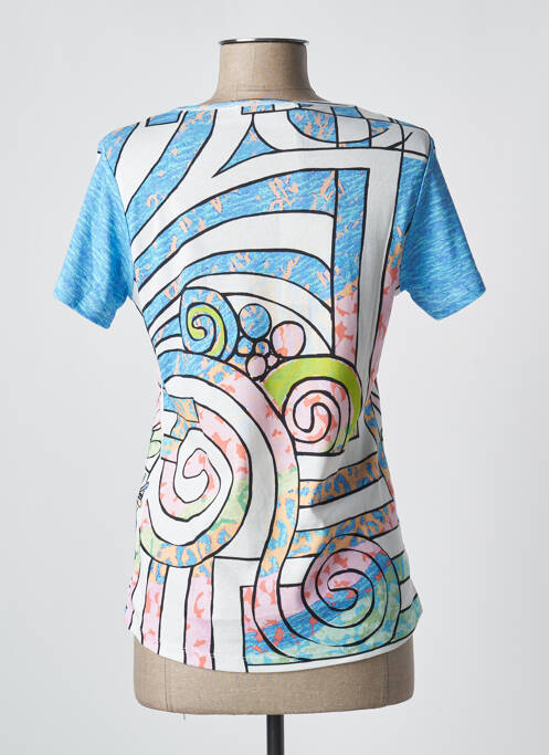 T-shirt bleu KALISSON pour femme