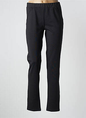 Pantalon slim taille élastique taille normale noir UNICA PLUS femme