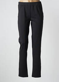 Pantalon slim taille élastique taille normale noir UNICA PLUS femme