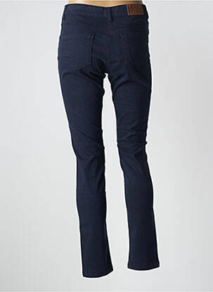 Pantalon slim stretch taille normale bleu ELLE EST OU LA MER femme