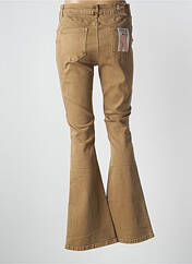 Pantalon flare marron ANA LUCY pour femme seconde vue