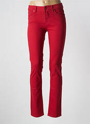 Pantalon slim rouge ONADO pour femme seconde vue