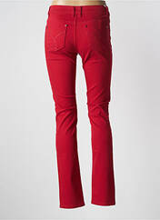 Pantalon slim rouge ONADO pour femme seconde vue