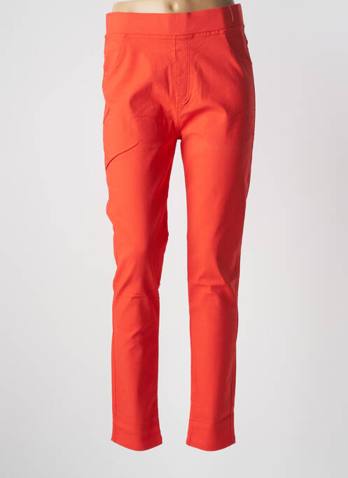 Jegging orange CHRISTY pour femme