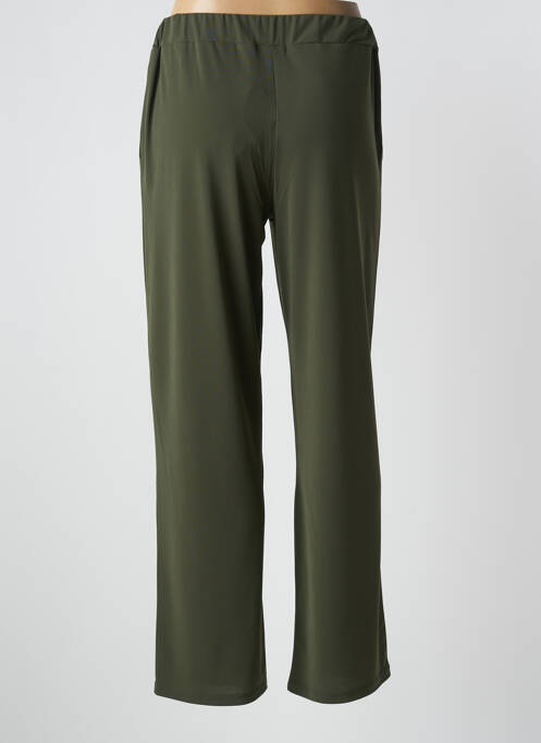 Pantalon droit vert UNICA PLUS pour femme