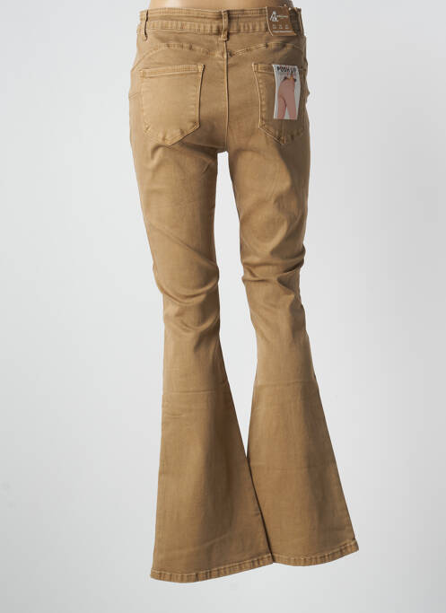 Pantalon flare marron ANA LUCY pour femme