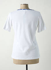 T-shirt blanc TELMAIL pour femme seconde vue