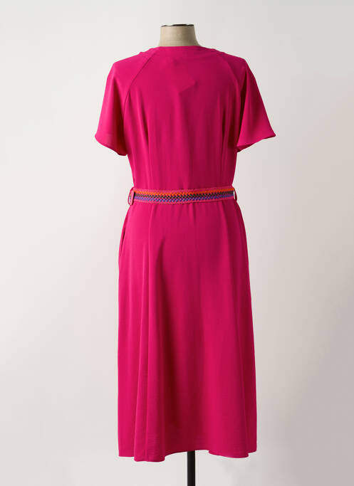 Robe longue rose TINTA pour femme