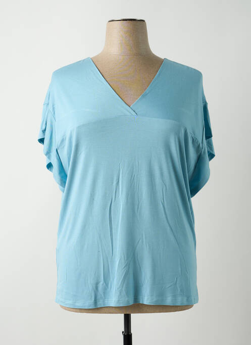 Top bleu PAZ TORRAS pour femme