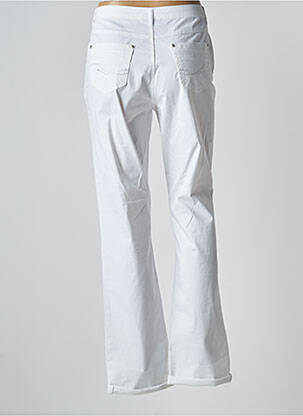 Jeans coupe droite stretch taille normale blanc YOULINE femme